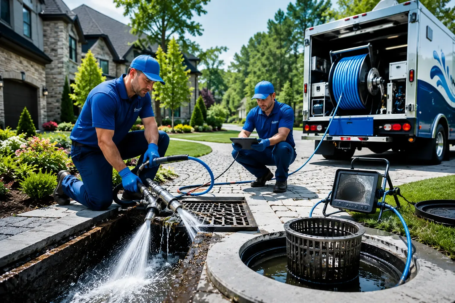 Local outdoor drain cleaning professionals in La Grange, KY