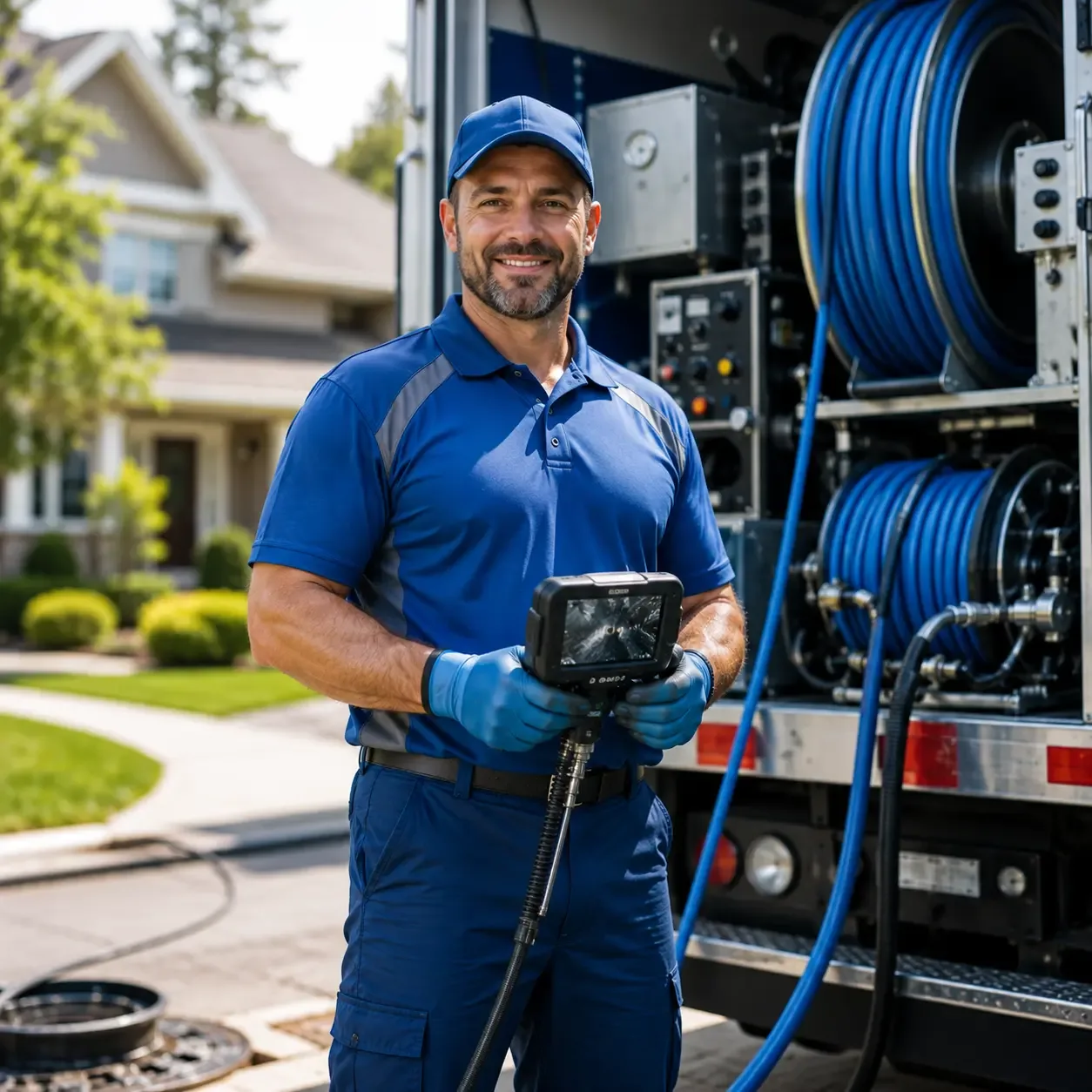 Local outdoor drain cleaning specialists in La Grange, KY